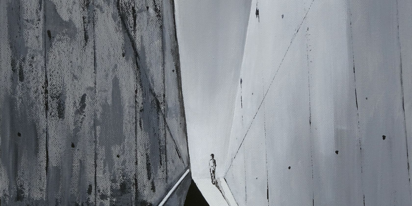 zwischen Betonwänden II (40cm x 40cm), © ulrike scheinast zwischen Betonwänden II (40cm x 40cm), © ulrike scheinast