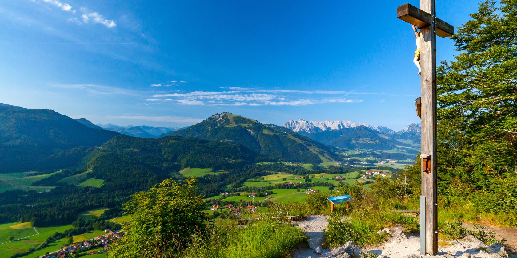 Wetterkreuz Sommer, © Stockklauser Wetterkreuz Sommer, © Stockklauser