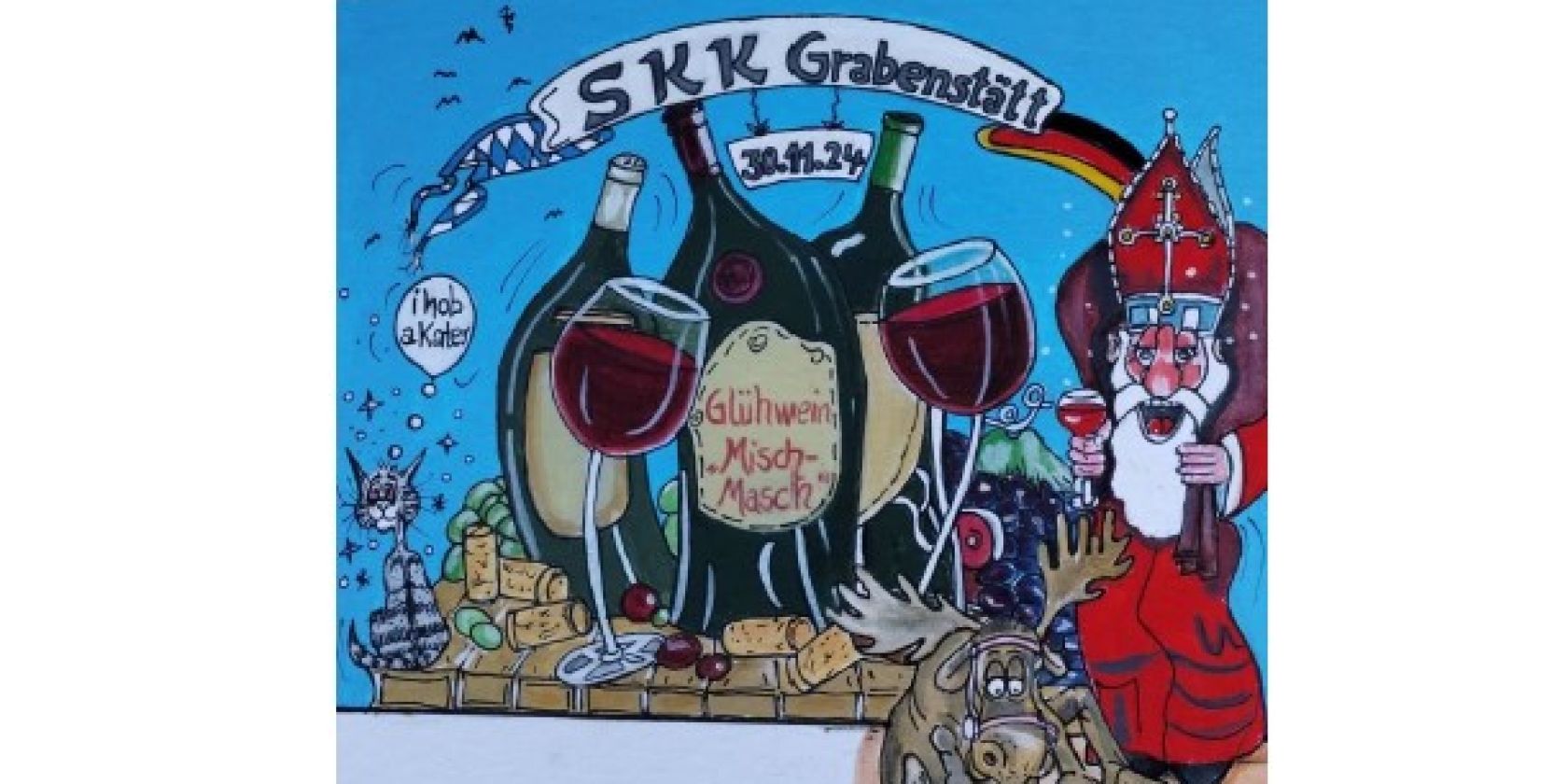 Glühweinstand SKK 2024, © SKK Grabenstätt Glühweinstand SKK 2024, © SKK Grabenstätt
