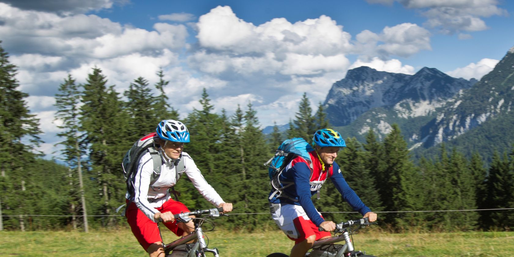Radfahren im Sommer, © Inzeller Touristik GmbH Radfahren im Sommer, © Inzeller Touristik GmbH