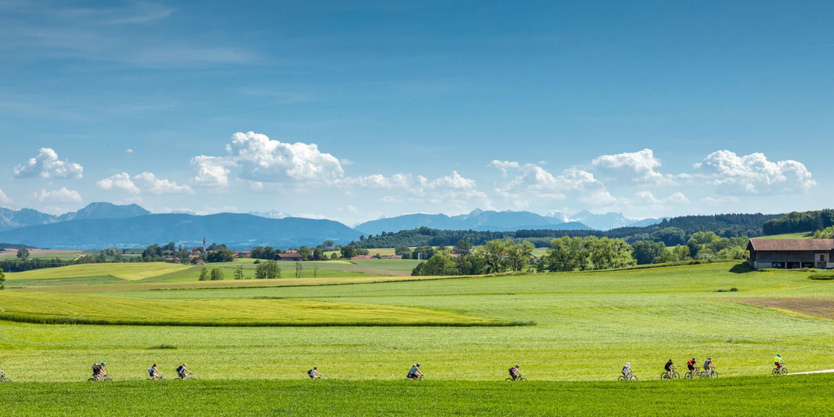 Geführte Radtour mit Klaus Haslberger, © Tourist-Info Waginger See / Richard Scheuerecker Geführte Radtour mit Klaus Haslberger, © Tourist-Info Waginger See / Richard Scheuerecker