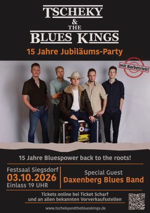 Tscheky & The Blues Kings - Jubil&auml;umskonzert