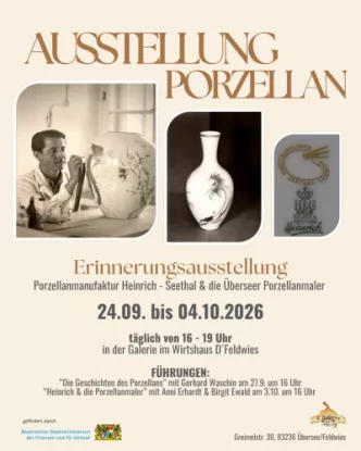 Ausstellung Porzellan - Ein St&uuml;ck &Uuml;berseer Geschichte