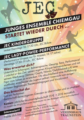 Theatergruppe f&uuml;r Kinder, &copy; Vereinshaus Traunstein