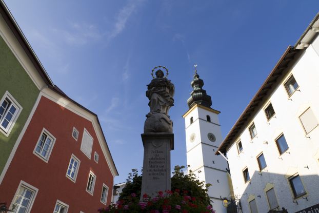 ortsfuehrung_waging_mariensaeule_1, &copy; Tourist-Info Waginger See